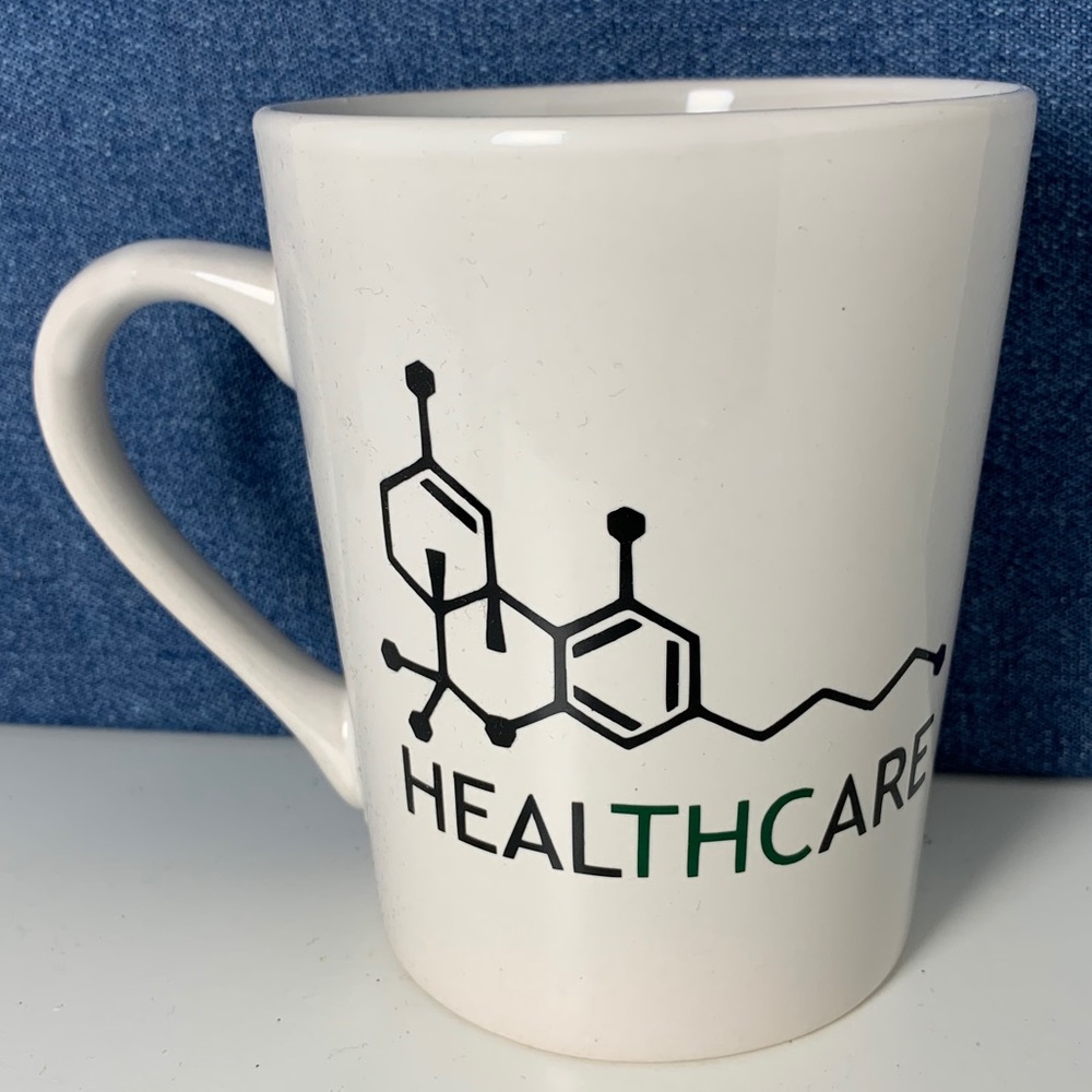 Coffee Mug HealTHCare Cannabis Molecule